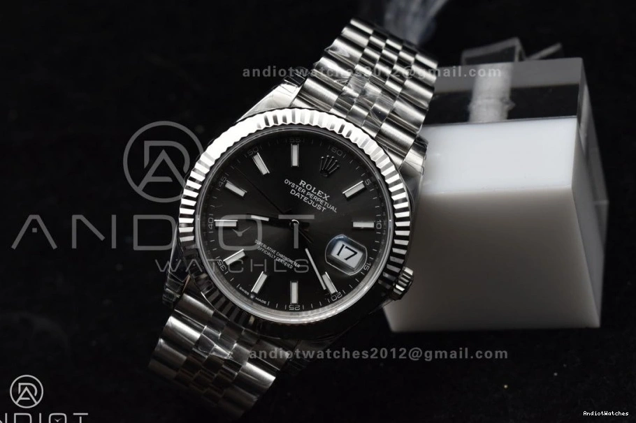 Grey VSF 126334 Dial 904L Colorful Edition Best Steel Jubilee VS 1:1 SS Stick DateJust Bracelet 644 41 On 1229